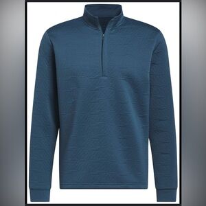 ADIDAS DWR 1/4 zip golf pullover